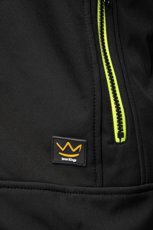 Kurtka robocza softshell SEVEN KINGS RIVAL ARSO czarno żółta
