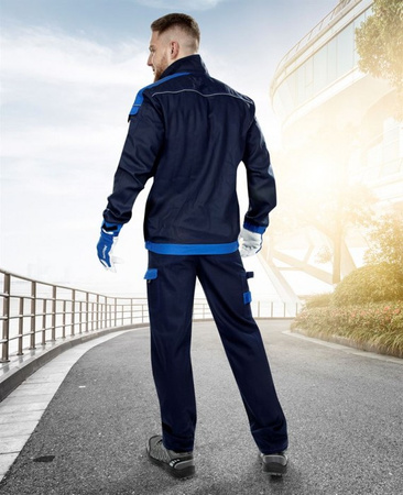 Bluza robocza bawełniana ARDON COOL TRED granatowa