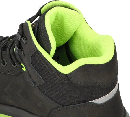 Trzewiki ochronne DEMAR 9-088 S3 SR FO – model 6380 czarno-zielone