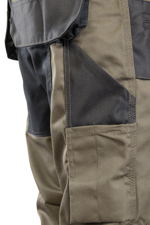 Spodnie na szelkach regulowane ogrodniczki wytrzymały strój roboczy Polstar BRIXTON PRACTICAL APOG