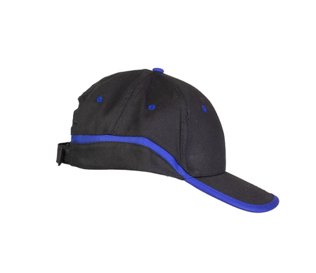 Czapka z daszkiem robocza zapięcie na rzep BASEBALL czarno-granatowa