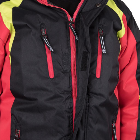 Ocieplana kurtka zimowa wodoodporna bhp z polarem WILSSON