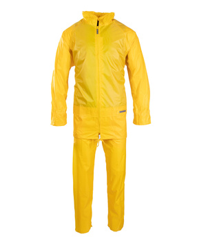 Komplet przeciwdeszczowy kurtka i spodnie GROSVENOR NYLON w kolorze żółtym