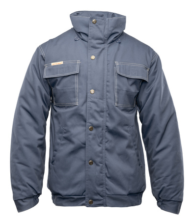 Kurtka zimowa ocieplana BRIXTON SNOW szara WYPRZEDAŻ