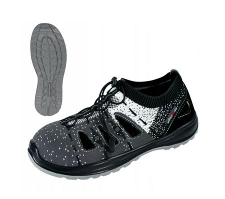 Obuwie robocze typu sandał z metalowym podnoskiem BSTEX