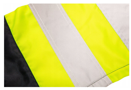 Ogrodniczki robocze NEO, ostrzegawcze, granatowe, klasa 1 81-779