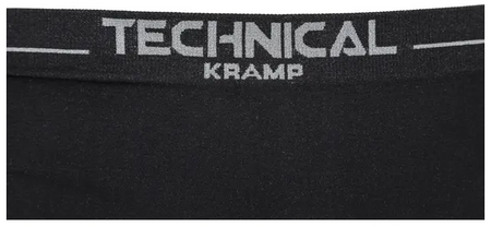 Kalesony sportowe robocze spodnie termoaktywne ciepłe bielizna termoaktywna termiczna ciepła KRAMP Technical czarne