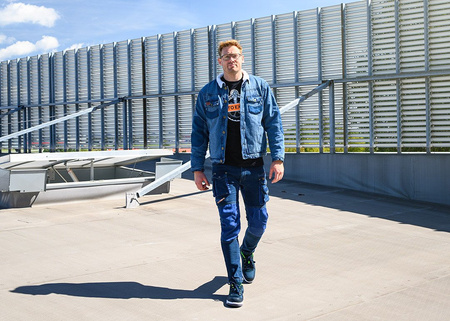 Spodnie robocze bojówki NEO denim 81-228