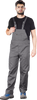 Spodnie robocze szelki ogrodniczki YES-B szare