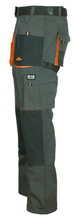 Spodnie robocze do pasa wzmacniane ochronne z kieszeniami Art.Mas CLASSIC