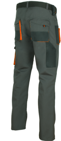 Spodnie robocze do pasa wzmacniane ochronne z kieszeniami Art.Mas CLASSIC