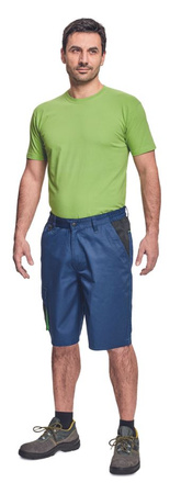 Spodenki szorty robocze profesjonalne krótkie spodnie wytrzymałe CREMORNE granatowe