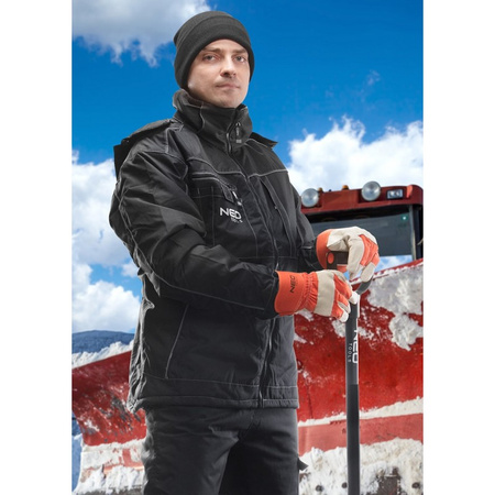 Czapka akrylowa czarna NEO Tools 81-623 polar