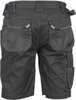Spodenki szorty robocze profesjonalne krótkie spodnie wytrzymałe TRIFIBETEX czarna Cerva DAYBORO