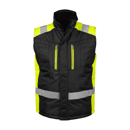 Bezrękawnik ochronny kamizelka robocza z odblaskiem L.HOLLMAN ASKER