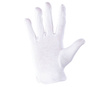 Rękawice robocze ochronne bawełniane białe PLS
