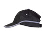 Czapka z daszkiem robocza zapięcie na rzep BASEBALL czarno-stalowa