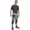 Spodnie 3/4 męskie spodenki robocze ochronne szarozielone Cerva DAYBORO