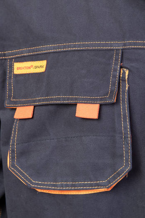 Bluza robocza BHP bawełniana dla spawacza wytrzymała Polstar BRIXTON SPARK ASBL