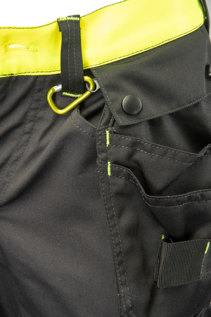 Spodnie robocze ostrzegawcze do pasa odblaskowe fluorescencyjne Polstar SEVEN KINGS FLASH A9SP