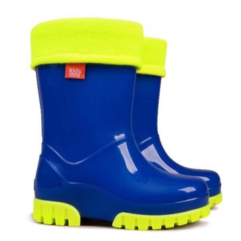 Kalosze dziecięce deszczowe PVC Demar TWISTER LUX FLUO
