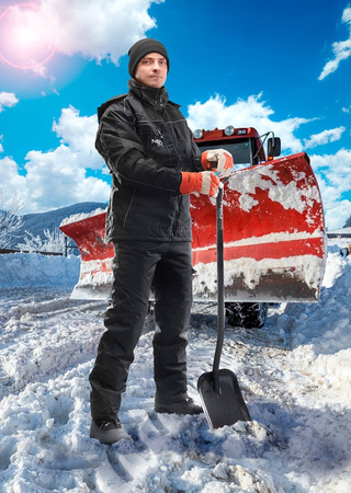 Spodnie robocze ocieplane pas Oxford NEO 81-565 czarne