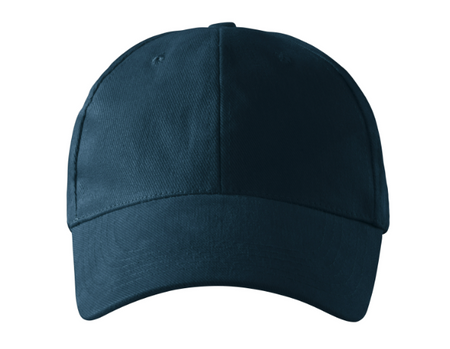 Czapka bawełniana 6p MALFINI granatowa 3050200