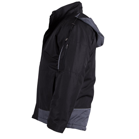 Ocieplana kurtka outdoor'owa wodoodporna bhp z polarem HYPER