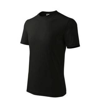 Koszulka dziecięca T-shirt dla dziecka Malfini ADLER BASIC czarna