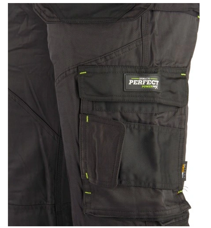 Spodnie robocze pas z odblaskiem STALCO PERFECT DURA TWILL