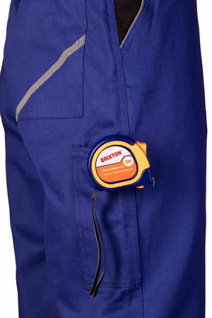 Spodnie robocze bawełniane pas BRIXTON NATUR (granatowe)