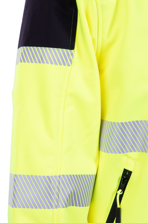 Kurtka softshell BRIXTON FLASH ostrzegawcza