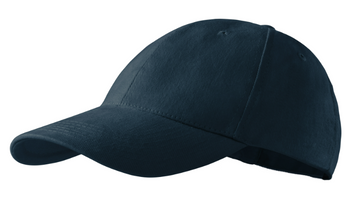Czapka bawełniana 6p MALFINI granatowa 3050200