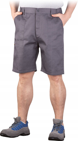 Spodnie krótkie spodenki robocze do pasa YES-TS szare 