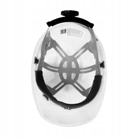 Kask ochronny hełm roboczy inspekcja nadzór pracy ochrona głowy Art.Mas WALTER 101 biały