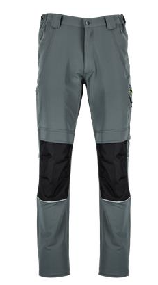 Spodnie robocze do pasa elastyczne STALCO STINGER szare