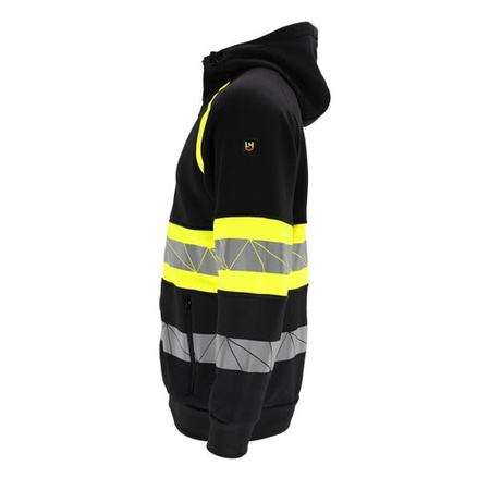 Bluza robocza z kapturem ostrzegawcza męska L.HOLLMAN RAUT