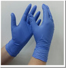 Rękawice jednorazowe nitrylowo-vinylowe w kolorze niebieskim bezpudrowe NITROFLEXX