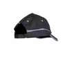 Czapka z daszkiem robocza zapięcie na rzep BASEBALL czarno-stalowa