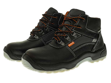 Trzewiki robocze Polskie PPO Strzelce z podnoskiem Antyelektrostatyczne Model 055 S1 SRC