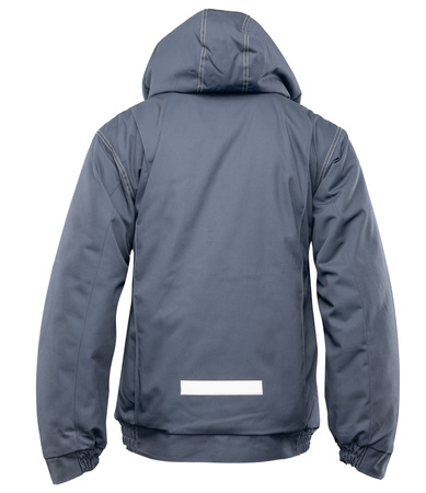 Kurtka zimowa ocieplana BRIXTON SNOW szara WYPRZEDAŻ