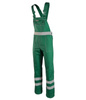 Spodnie na szelkach ogrodniczki ochronne BRIXTON CLASSIC zielone ABOG