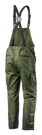 Spodnie robocze ogrodniczki NEO CAMO Olive 81-242