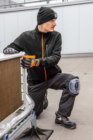 Spodnie robocze ocieplane pas Oxford NEO 81-565 czarne