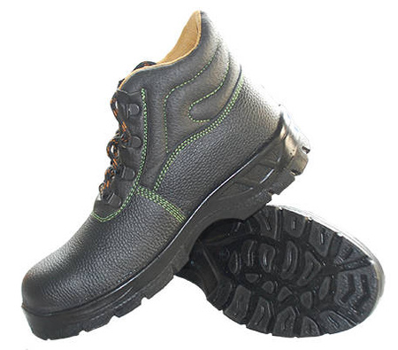 Trzewiki robocze ochronne TEXAS wysokie blacha