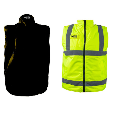 Bezrękawnik robocze kamizelka dwustronna odblaskowa NEO 81-520