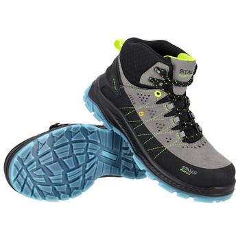 Buty robocze trzewiki BHP S3 lekkie z podnoskiem kompozytowym STALCO HEKTOR S3S