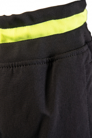 Spodnie Robocze do pasa z odblaskiem czarno-zółte Joggery