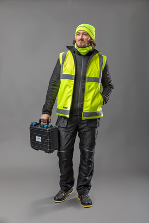 Czapka robocza zimowa ostrzegawcza ISEN HOGERT HT5K475 żółta