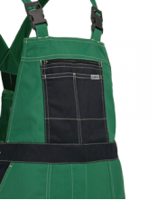 Spodnie robocze ogrodniczki lekkie na lato GRANDMASTER+ zielone